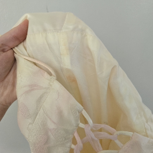 Vintage Zum Zum Pink Stripes Tulle Mermaid Dress sz 9 *needs Cleaned* - Picture 14 of 16